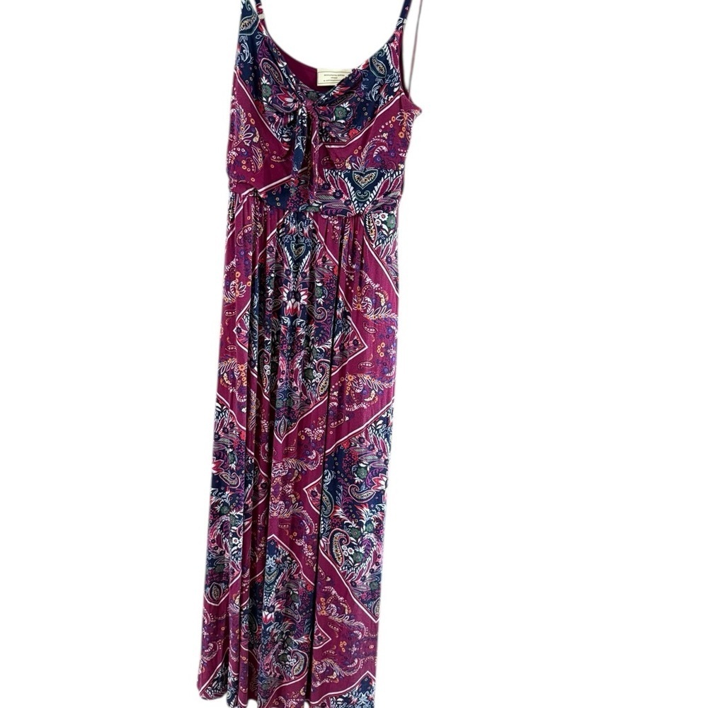 Moulinette Soeurs Pink Black Resort Maxi Dress - Picture 3 of 11